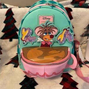 Loungefly Disney Mint and Pink Mouse Backpack